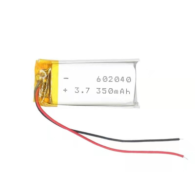 1S1P 3.7V 500mah Медицинские службы литий-ионного аккумулятора аккумуляторной батареи 602040