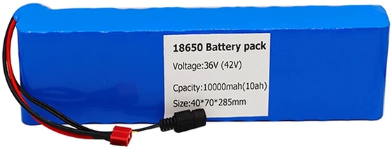 блок литий-ионных аккумуляторных батарей MSDS 18650 36v 10ah литиевой батареи 1.5kg корабля