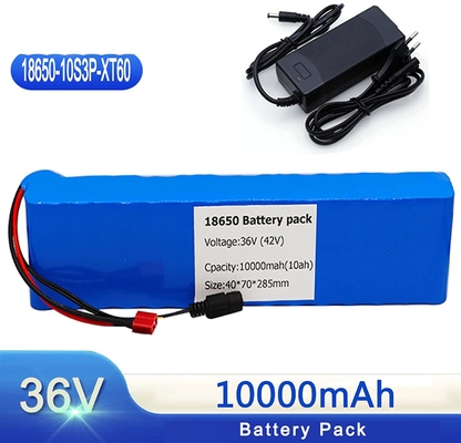 блок литий-ионных аккумуляторных батарей MSDS 18650 36v 10ah литиевой батареи 1.5kg корабля