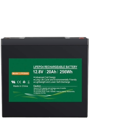 Батарея фосфата лития NCM 1.2kg 12.8v 12v 20ah литиевая аккумуляторная батарея
