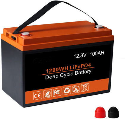Аккумуляторная батарея солнечной энергии LFP 100AH ​​12V литиевая аккумуляторная батарея BMS