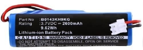 Батарея полимера лития усилителя 3.7V, батарея 2600mah с PCB
